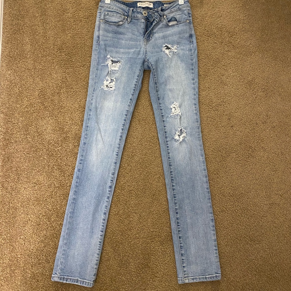 Bullhead Low Rise Skinny Jeans